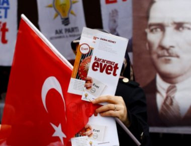 Σταθερό προβάδισμα έναντι του «όχι» διαθέτει το «ναι» στην Τουρκία